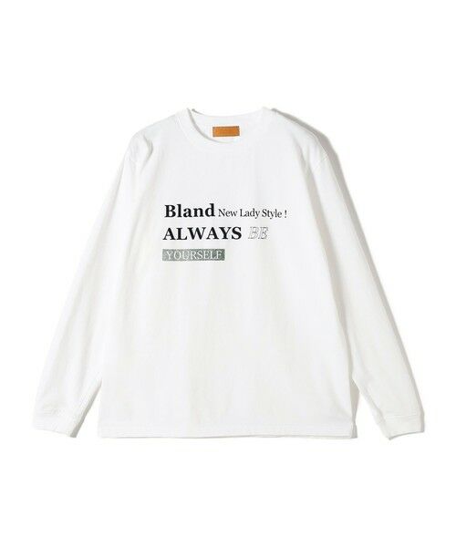 SHIPS / シップス カットソー(半袖以外) | 【SHIPS別注】Odub:プリント ロング スリーブ TEE | 詳細6