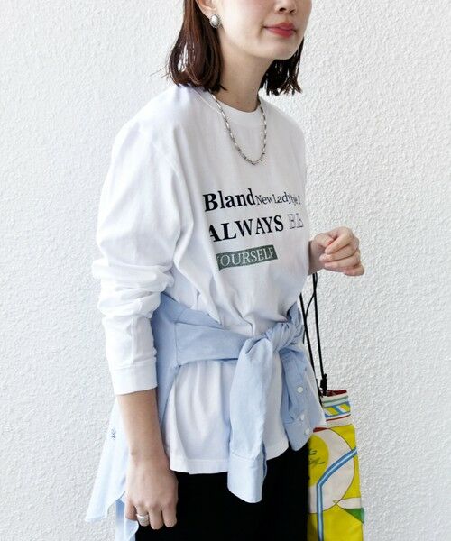 SHIPS / シップス カットソー(半袖以外) | 【SHIPS別注】Odub:プリント ロング スリーブ TEE | 詳細5