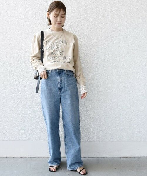 SHIPS / シップス カットソー(半袖以外) | 【SHIPS別注】Odub:プリント ロング スリーブ TEE | 詳細8