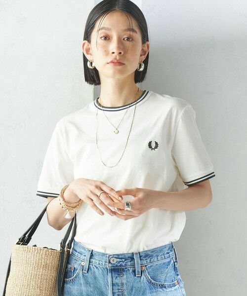 SHIPS / シップス Tシャツ | 【SHIPS別注】FRED PERRY:TWIN TIPPED TEE | 詳細24