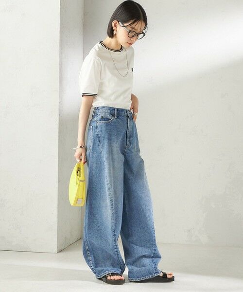 SHIPS / シップス Tシャツ | 《一部追加予約》FRED PERRY:M1588 TWIN TIPPED TEE | 詳細4