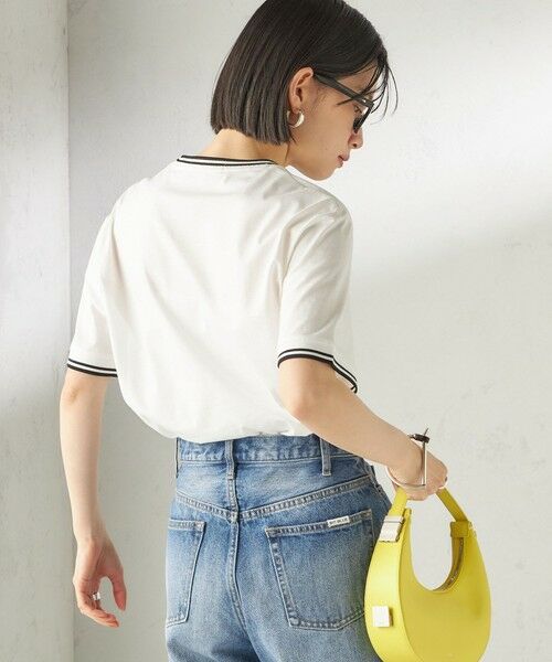 SHIPS / シップス Tシャツ | 《一部追加予約》FRED PERRY:M1588 TWIN TIPPED TEE | 詳細7