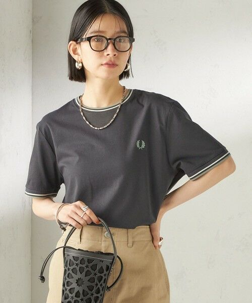SHIPS / シップス Tシャツ | 《一部追加予約》FRED PERRY:M1588 TWIN TIPPED TEE | 詳細18