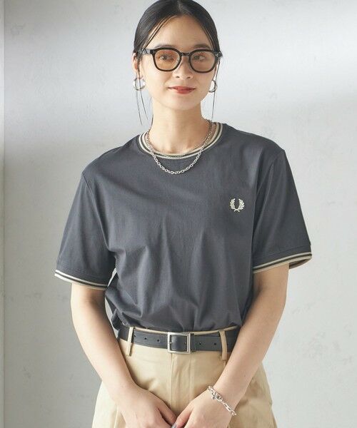 SHIPS / シップス Tシャツ | FRED PERRY:M1588 TWIN TIPPED TEE | 詳細7