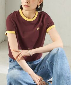 SHIPS / シップス Tシャツ | 《一部追加予約》FRED PERRY:G9163 CROPPED RINGER TEE