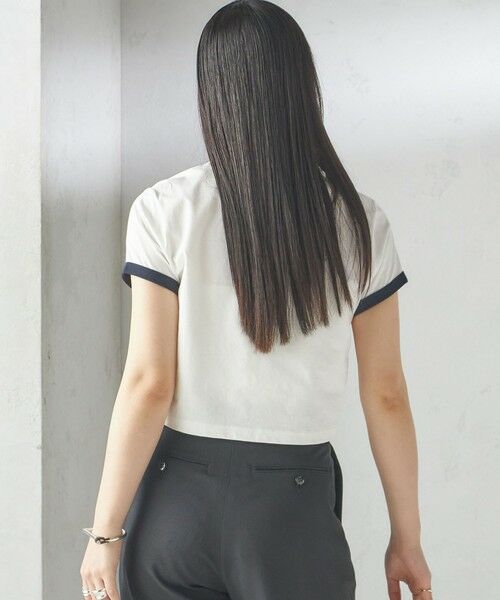 SHIPS / シップス Tシャツ | FRED PERRY:G9163 CROPPED RINGER TEE | 詳細10