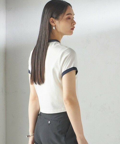 SHIPS / シップス Tシャツ | FRED PERRY:G9163 CROPPED RINGER TEE | 詳細11