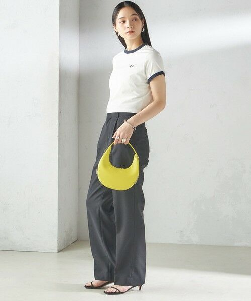 SHIPS / シップス Tシャツ | FRED PERRY:G9163 CROPPED RINGER TEE | 詳細2