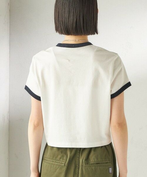 SHIPS / シップス Tシャツ | FRED PERRY:G9163 CROPPED RINGER TEE | 詳細26