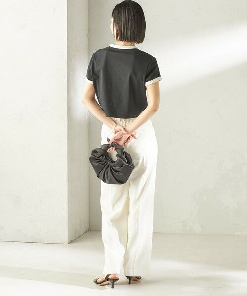 SHIPS / シップス Tシャツ | 《一部追加予約》FRED PERRY:G9163 CROPPED RINGER TEE | 詳細27