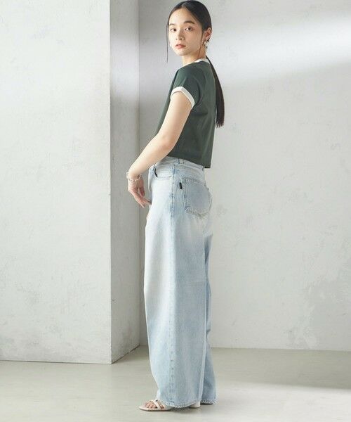 SHIPS / シップス Tシャツ | FRED PERRY:G9163 CROPPED RINGER TEE | 詳細22