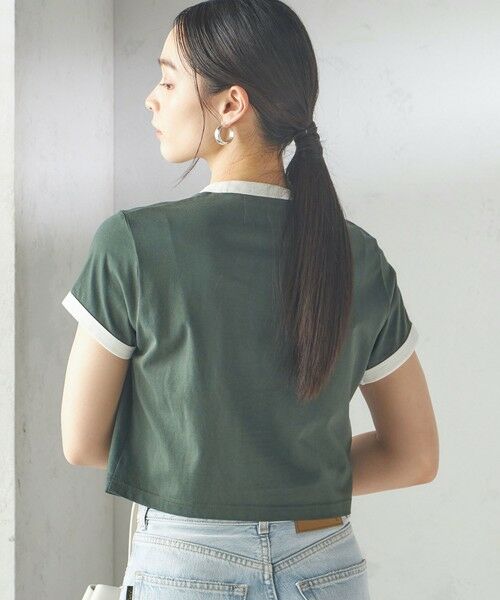 SHIPS / シップス Tシャツ | FRED PERRY:G9163 CROPPED RINGER TEE | 詳細29