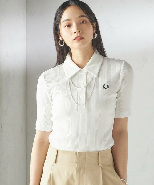 SHIPS / シップス ポロシャツ | FRED PERRY:G9169 RIBBED POLO SHIRTS | 詳細12