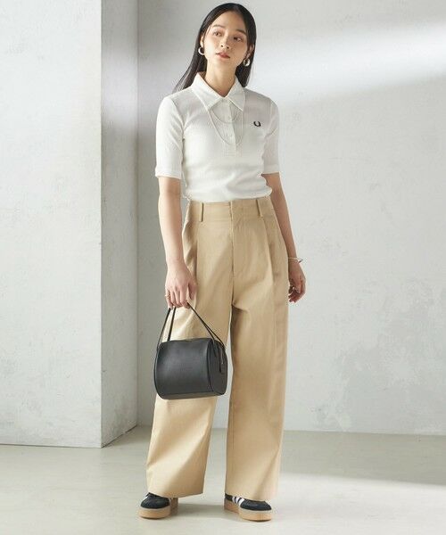 SHIPS / シップス ポロシャツ | FRED PERRY:G9169 RIBBED POLO SHIRTS | 詳細5