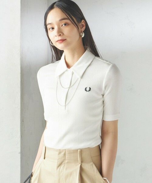 SHIPS / シップス ポロシャツ | FRED PERRY:G9169 RIBBED POLO SHIRTS | 詳細8