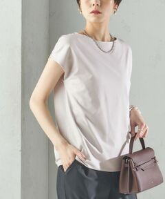 SHIPS / シップス Tシャツ | 〈手洗い可能〉SORONA(R) ボートネック TEE