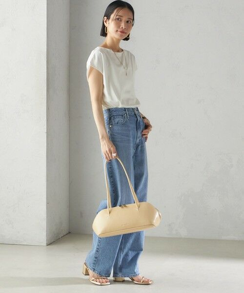 SHIPS / シップス Tシャツ | 〈手洗い可能〉SORONA(R) ボートネック TEE | 詳細17