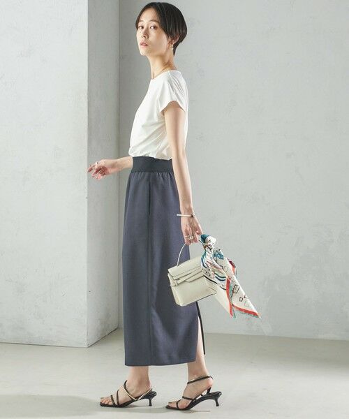 SHIPS / シップス Tシャツ | 〈手洗い可能〉SORONA(R) ボートネック TEE | 詳細2