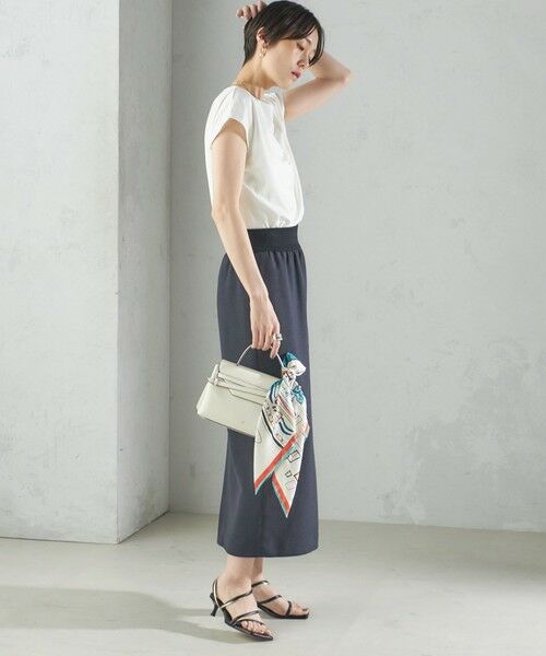 SHIPS / シップス Tシャツ | 〈手洗い可能〉SORONA(R) ボートネック TEE | 詳細4