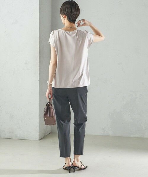 SHIPS / シップス Tシャツ | 〈手洗い可能〉SORONA(R) ボートネック TEE | 詳細30