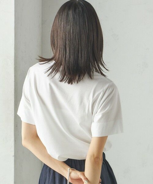 SHIPS / シップス Tシャツ | SHIPS Primary Navy Label:ロゴ TEE | 詳細11