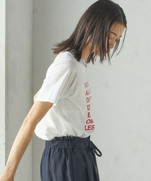 SHIPS / シップス Tシャツ | SHIPS Primary Navy Label:ロゴ TEE | 詳細12