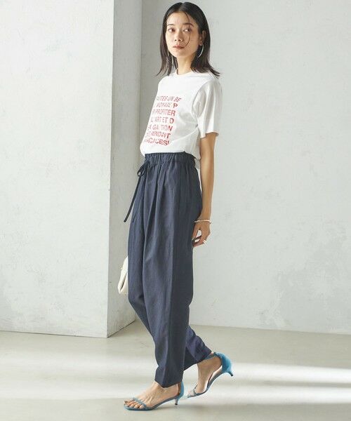 SHIPS / シップス Tシャツ | SHIPS Primary Navy Label:ロゴ TEE | 詳細2