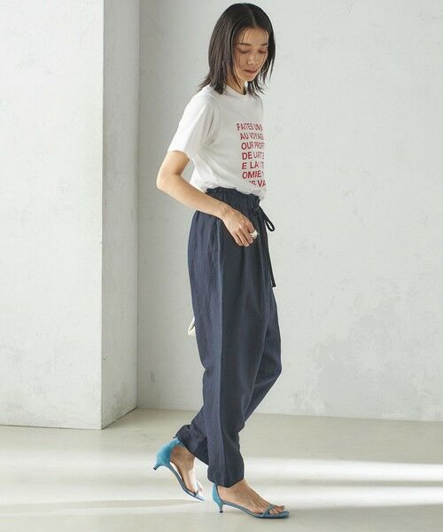 SHIPS / シップス Tシャツ | SHIPS Primary Navy Label:ロゴ TEE | 詳細5