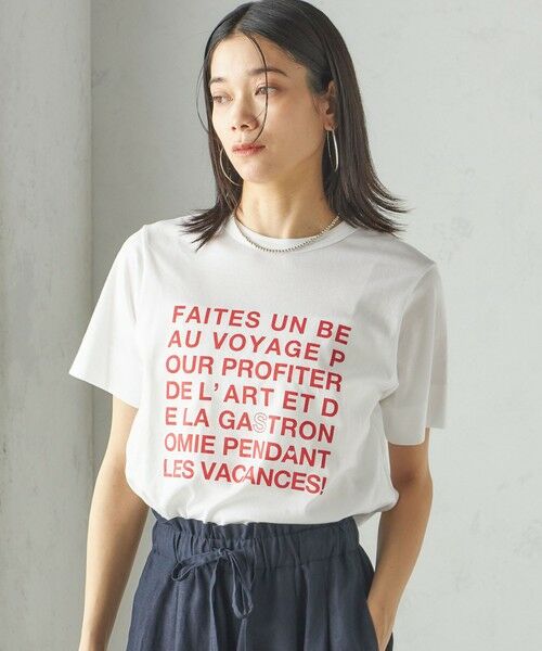 SHIPS / シップス Tシャツ | SHIPS Primary Navy Label:ロゴ TEE | 詳細9