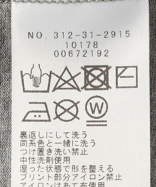 SHIPS / シップス Tシャツ | SHIPS Primary Navy Label:ロゴ TEE | 詳細21