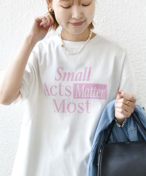 SHIPS / シップス Tシャツ | 【SHIPS別注】81BRANCA:ロゴ 5分袖 TEE | 詳細10