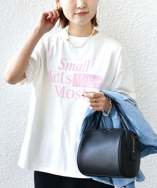 SHIPS別注】81BRANCA:ロゴ 5分袖 TEE （Tシャツ）｜SHIPS for