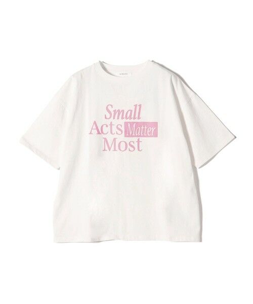 SHIPS / シップス Tシャツ | 【SHIPS別注】81BRANCA:ロゴ 5分袖 TEE | 詳細11