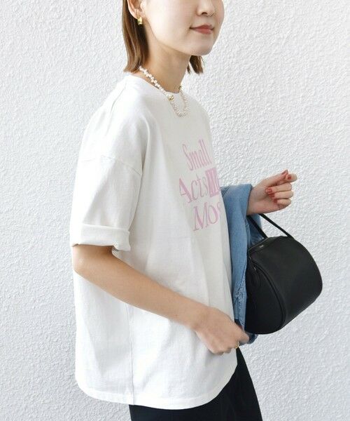 SHIPS別注】81BRANCA:ロゴ 5分袖 TEE （Tシャツ）｜SHIPS for