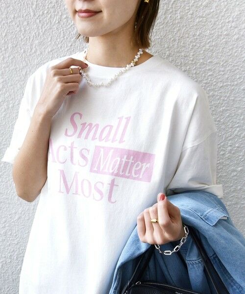 tシャツ 「81BRANCA」「別注」ナップサック付き Phototee set レディース SHIPS別注】81BRANCA:フォト ワイド TEE｜ SHIPS 公式サイト