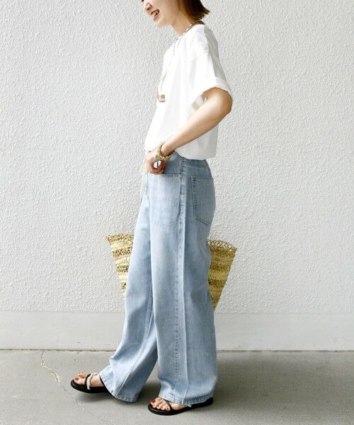 SHIPS / シップス Tシャツ | 【SHIPS別注】81BRANCA:ロゴ 5分袖 TEE | 詳細14