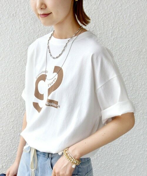 SHIPS別注】81BRANCA:ロゴ 5分袖 TEE （Tシャツ）｜SHIPS for