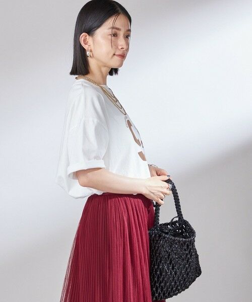 SHIPS別注】81BRANCA:ロゴ 5分袖 TEE （Tシャツ）｜SHIPS for