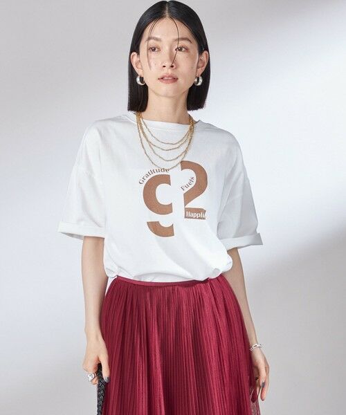 SHIPS別注】81BRANCA:ロゴ 5分袖 TEE （Tシャツ）｜SHIPS for