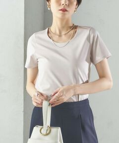 SHIPS / シップス Tシャツ | 〈手洗い可能〉SORONA(R) クルーネック TEE