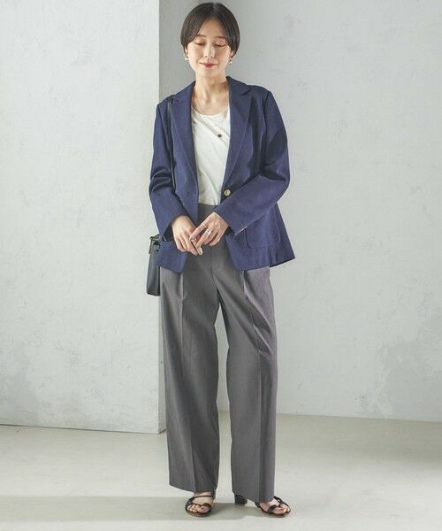 SHIPS / シップス Tシャツ | 〈手洗い可能〉SORONA(R) クルーネック TEE | 詳細1