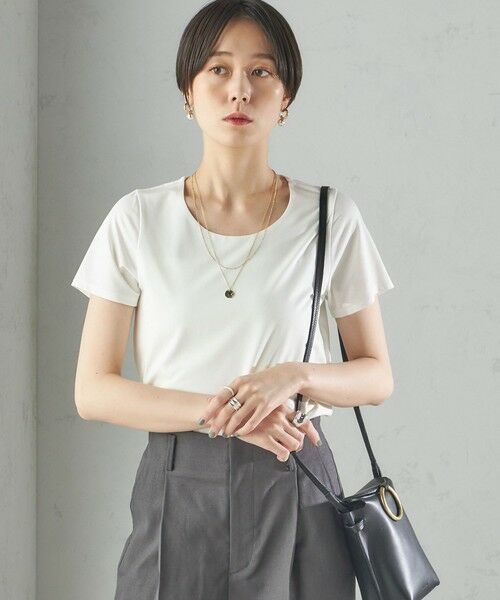 SHIPS / シップス Tシャツ | 〈手洗い可能〉SORONA(R) クルーネック TEE | 詳細10