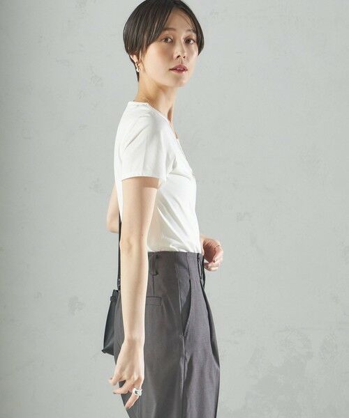 SHIPS / シップス Tシャツ | 〈手洗い可能〉SORONA(R) クルーネック TEE | 詳細13