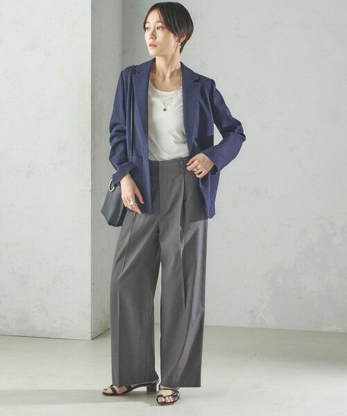 SHIPS / シップス Tシャツ | 〈手洗い可能〉SORONA(R) クルーネック TEE | 詳細2