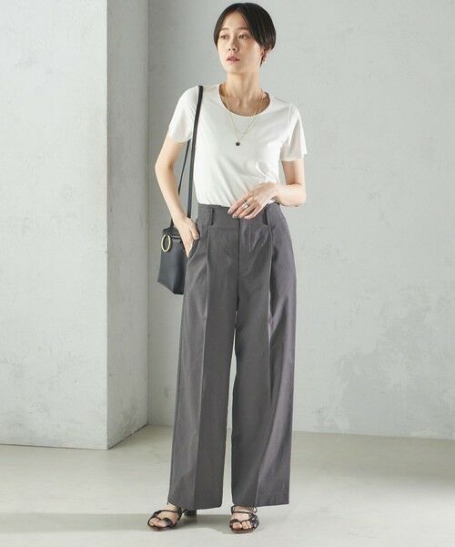 SHIPS / シップス Tシャツ | 〈手洗い可能〉SORONA(R) クルーネック TEE | 詳細4