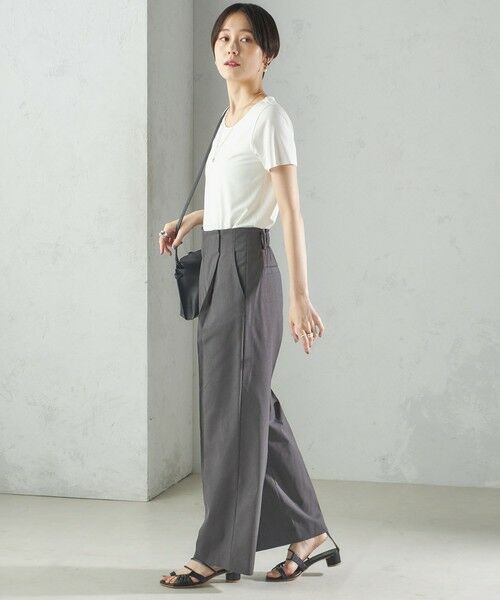 SHIPS / シップス Tシャツ | 〈手洗い可能〉SORONA(R) クルーネック TEE | 詳細5