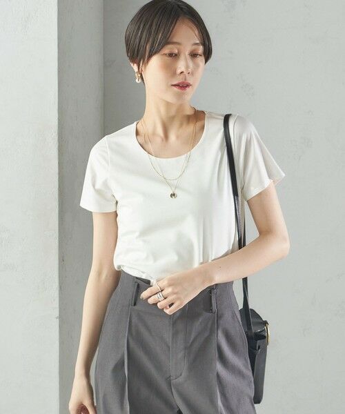 SHIPS / シップス Tシャツ | 〈手洗い可能〉SORONA(R) クルーネック TEE | 詳細9