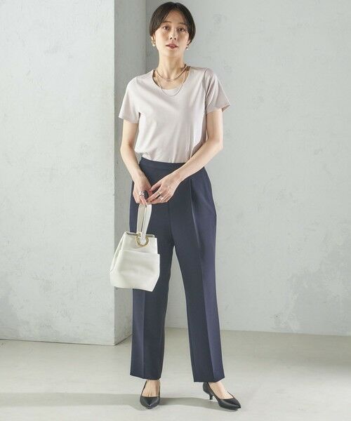 SHIPS / シップス Tシャツ | 〈手洗い可能〉SORONA(R) クルーネック TEE | 詳細17