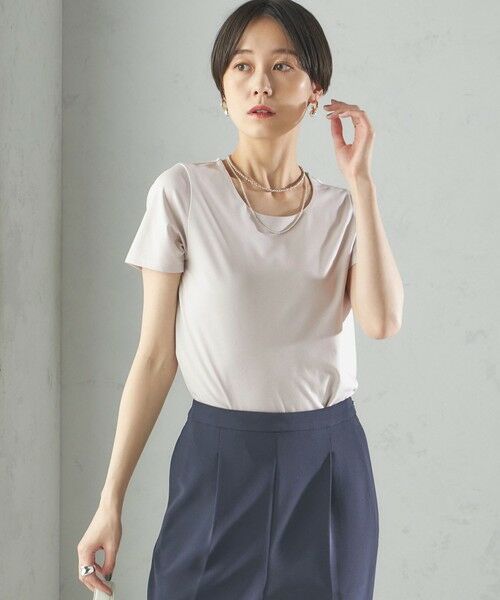 SHIPS / シップス Tシャツ | 〈手洗い可能〉SORONA(R) クルーネック TEE | 詳細24