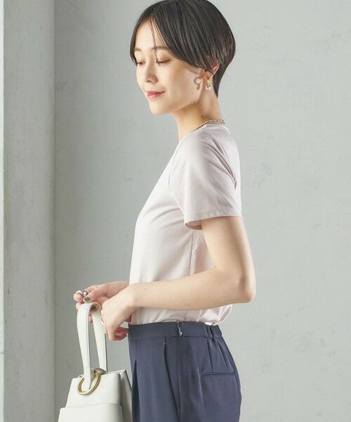 SHIPS / シップス Tシャツ | 〈手洗い可能〉SORONA(R) クルーネック TEE | 詳細25